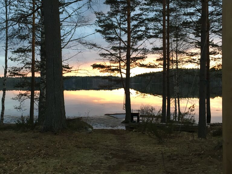 Kevätilta Koijärvellä.JPG