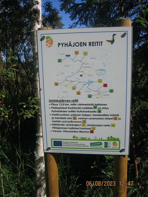 Liminkajärven reitti.JPG