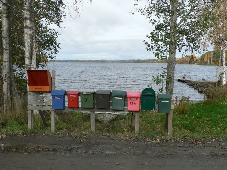 Lahdenpohjan postilaatikot.JPG