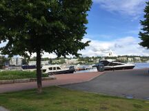 Maljalahden vierasvenesatamaa.