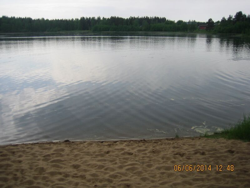 Tiedosto:Lahdenlampi hiekkaranta.JPG