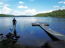 Vapaapäivän viettoon mökille.