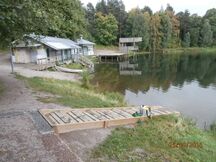 Mytäjärven pohjoispään huoltorakennuksia (KI 25.8.2016)